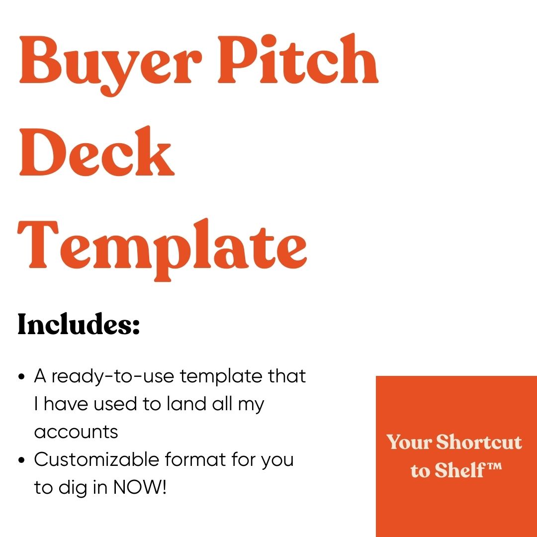 Retail Buyer Pitch Deck Template